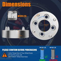 GAsupply 6061-T6 aluminum spacers offer light strength and durability.