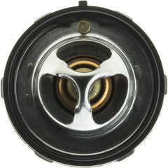 Gates OE-type thermostat assembly highlights OEM fit and reliable seals.