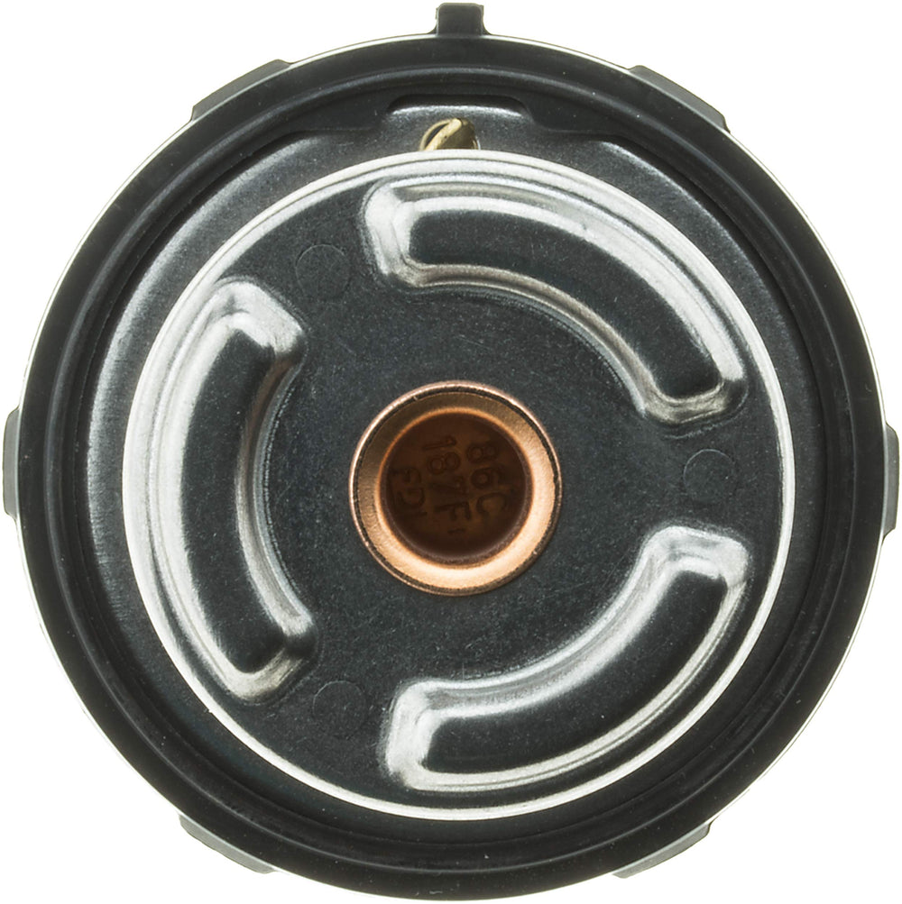 Gates thermostat vent jiggle pins and gasket area for leak-free performance.