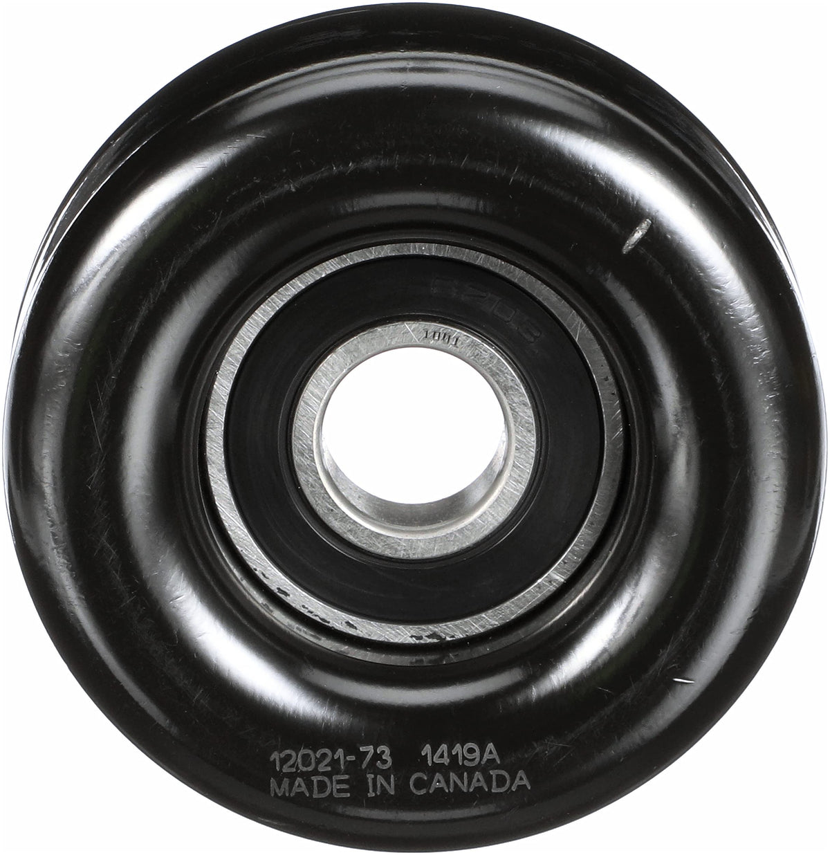 Gates 38006 drive align idler pulley front view for reliable belt tensioning