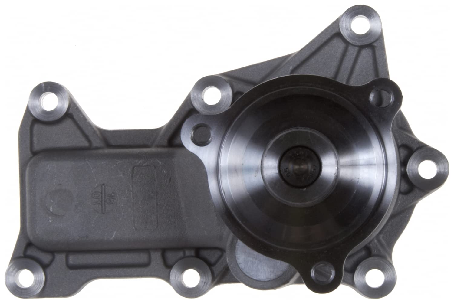 Gates 42588 water pump side profile showing OE-fit design for easy installation