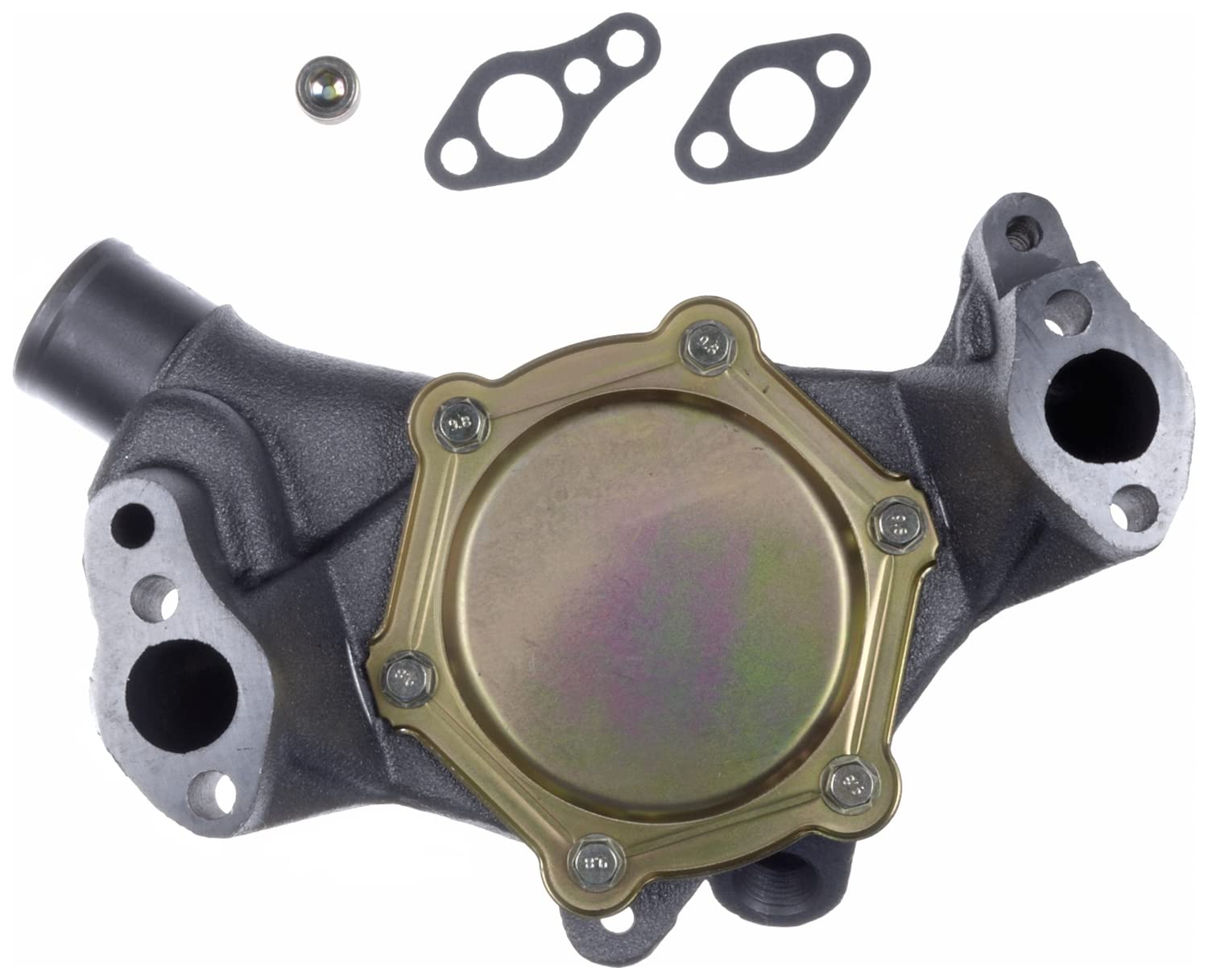 Gates 43099 premium engine water pump packaging shows OE-quality fit and tested performance