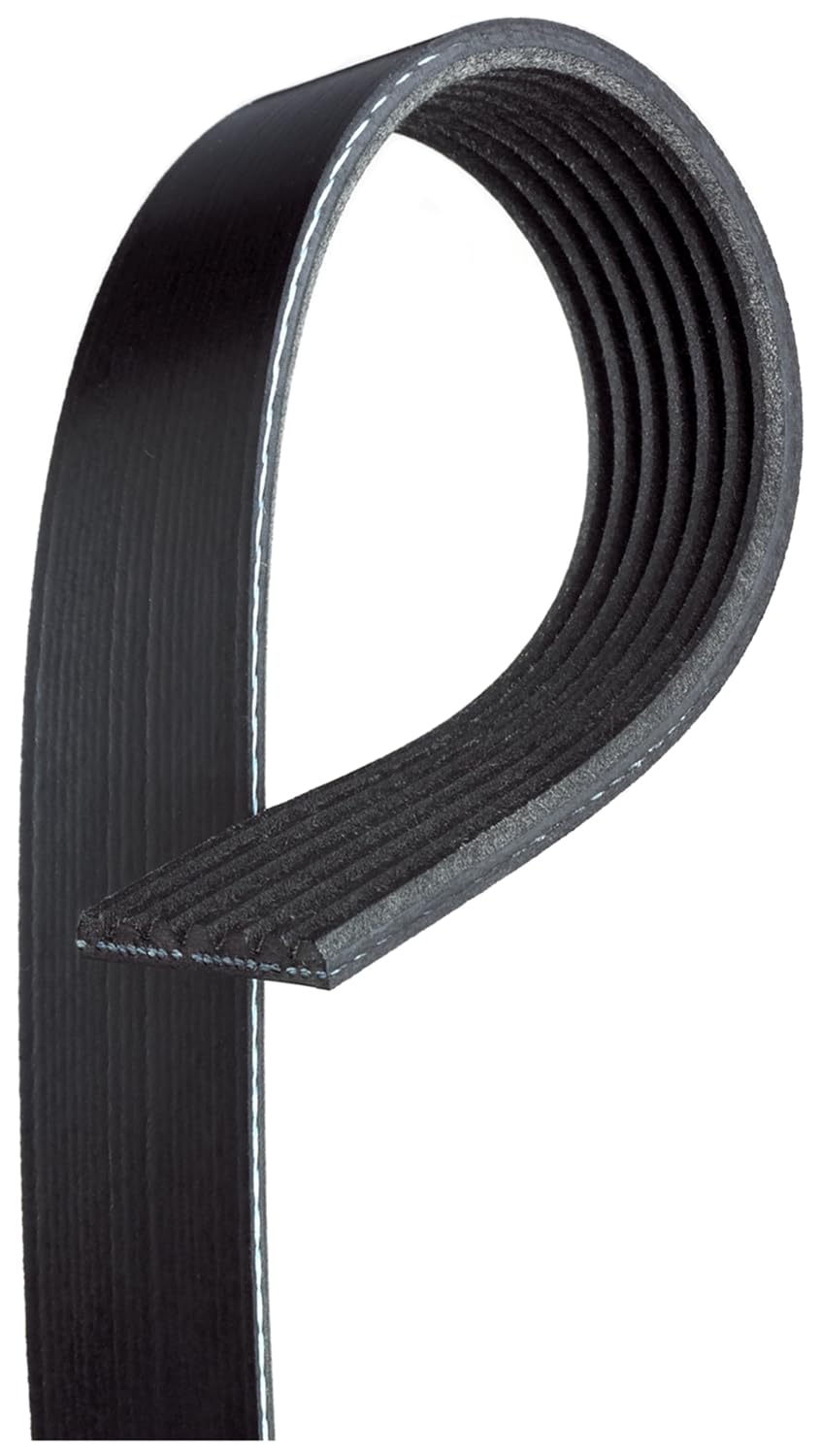 Gates 7PK2217 Micro-V belt front view shows OE-fit and quiet operation