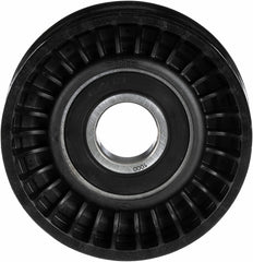 Gates Drive Align Idler Pulley front view showing sturdy construction for reliable belt alignment.