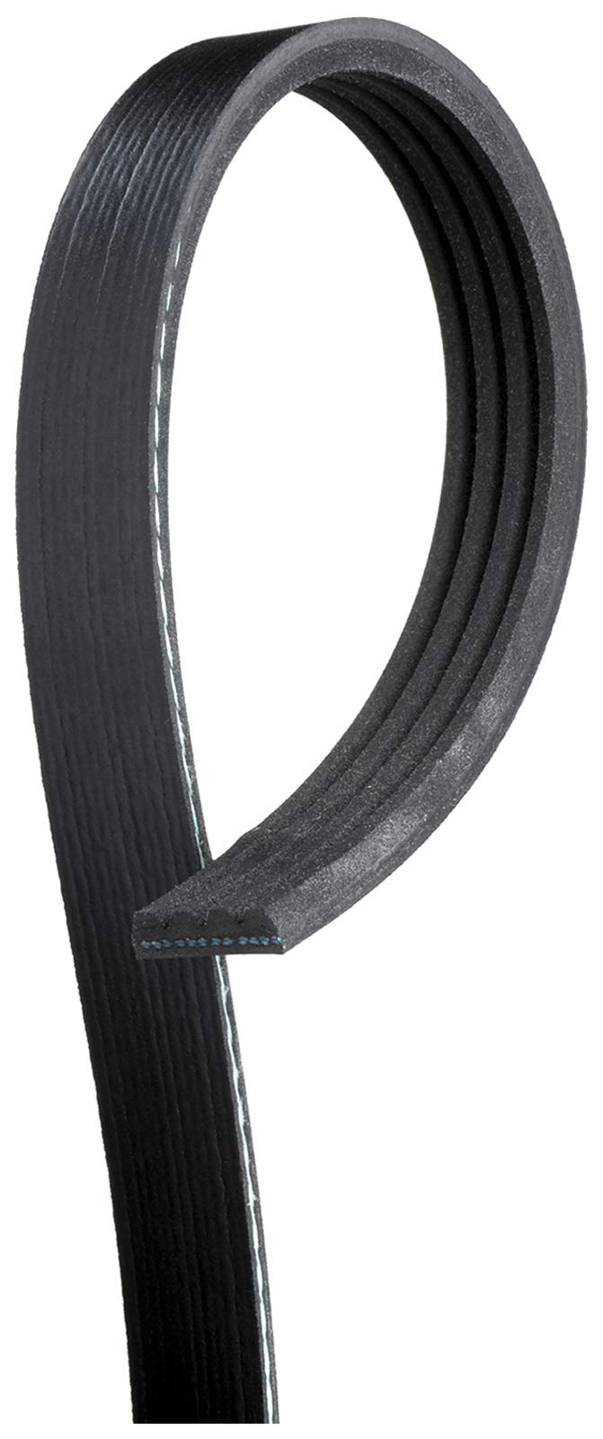 Gates K040353 Micro-V belt front view shows fit and reliability