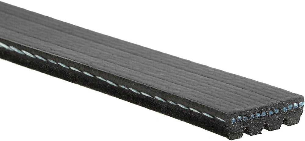 Gates K040353 Micro-V belt ribbed surface close-up highlights durability