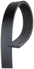 Gates K060468 Micro-V belt close-up, precision-fit for smooth engine performance.