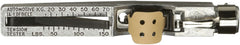 Pocket clip visible on Gates Krikit gauge for portable tension checks