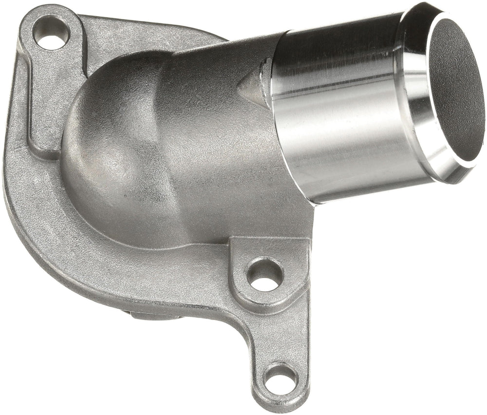 Gates thermostat flange with jiggle pin detail, ensuring secure seal and reduced leakage potential.
