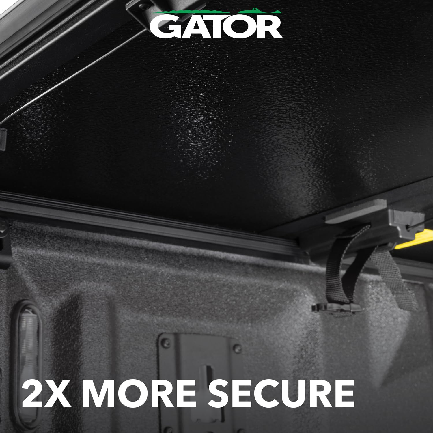 Gator EFX bed-open fold mode for easy bed access.