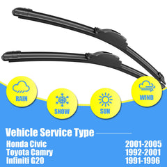 Gavimnal silicone blade close up for smooth wiping performance