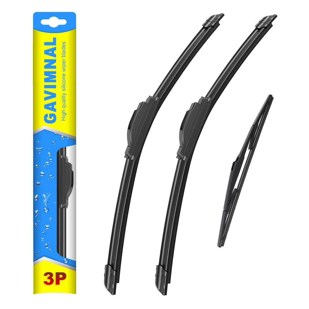 Gavimnal silicone wiper front 26-inch blade for clear, streak-free rain visibility