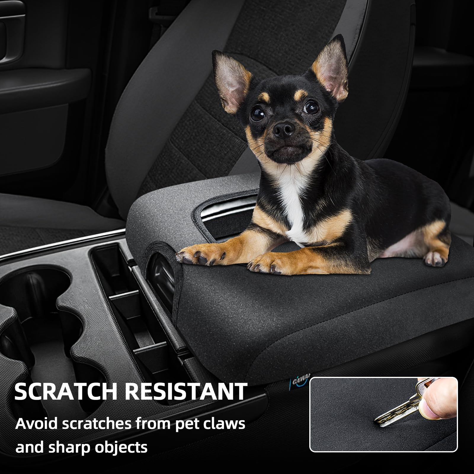 GAWAF armrest pad provides comfortable support during long road trips.