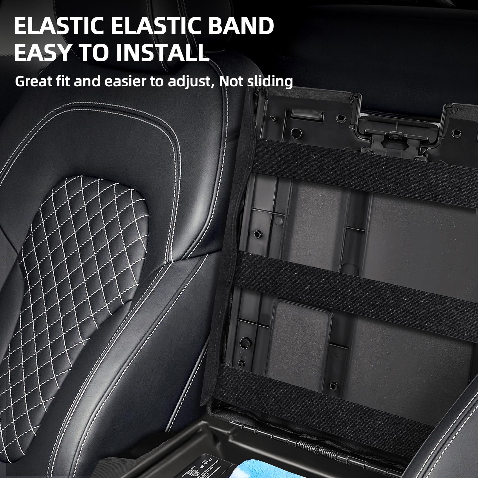 GAWAF jump-seat console cover design for full console protection