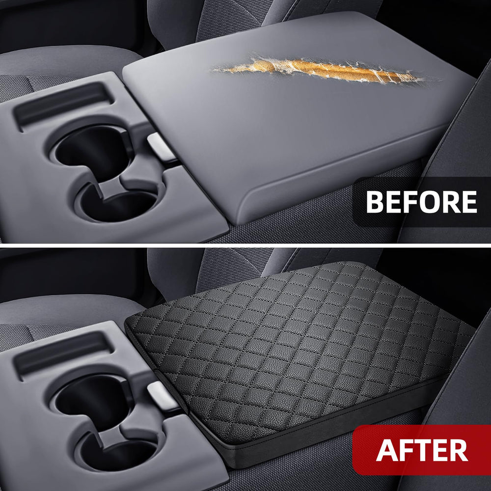 GAWAF quick-install armrest cover fits in seconds without tools.