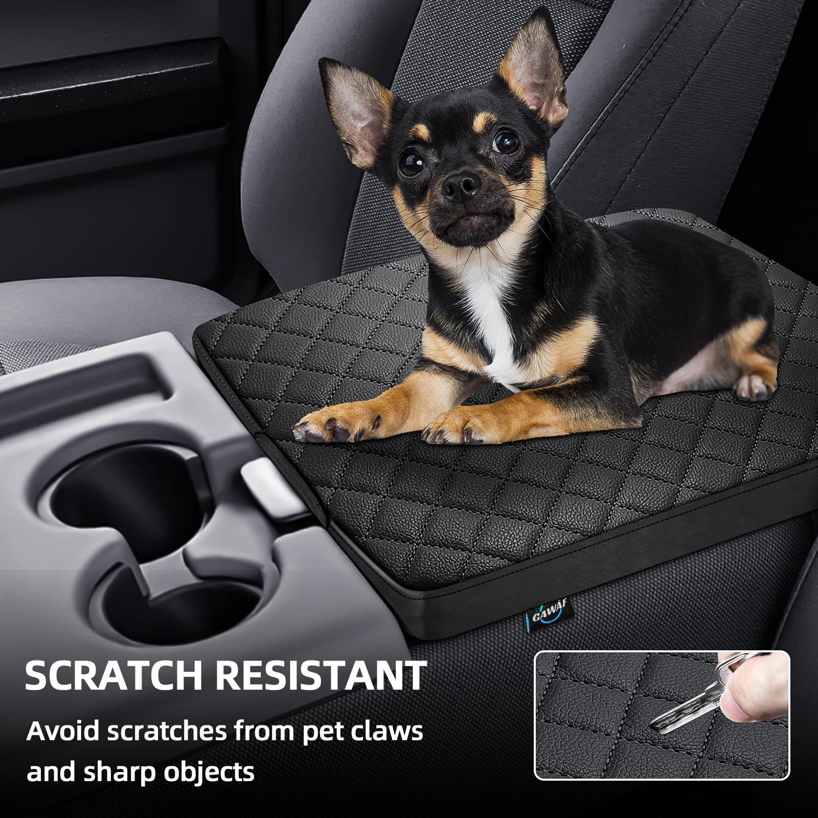 GAWAF waterproof center console makes cleaning quick and easy.