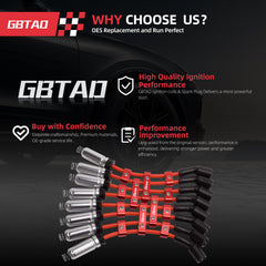 GBTAD UF414 round coil pack close-up highlights easy installation.