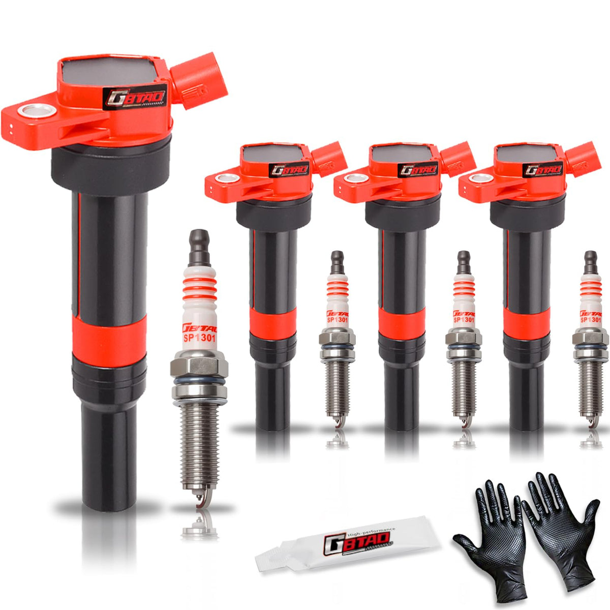 GBTAD ignition coil pack close-up highlighting durable copper wires for reliable ignition