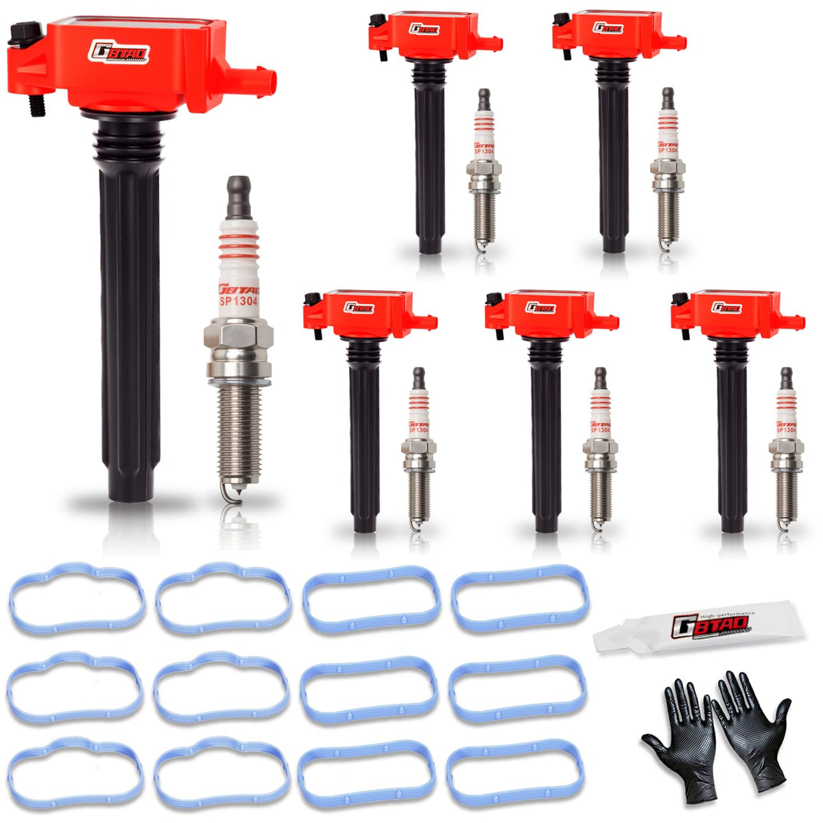 GBTAD ignition coil pack installation diagram for improved ignition reliability