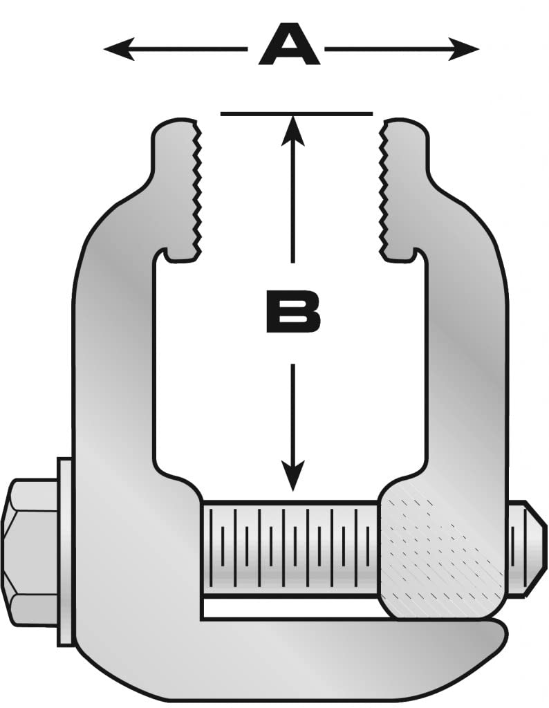 GCI Stronger by Design G16 clamps featuring shoulder bolts to protect aluminum surfaces.