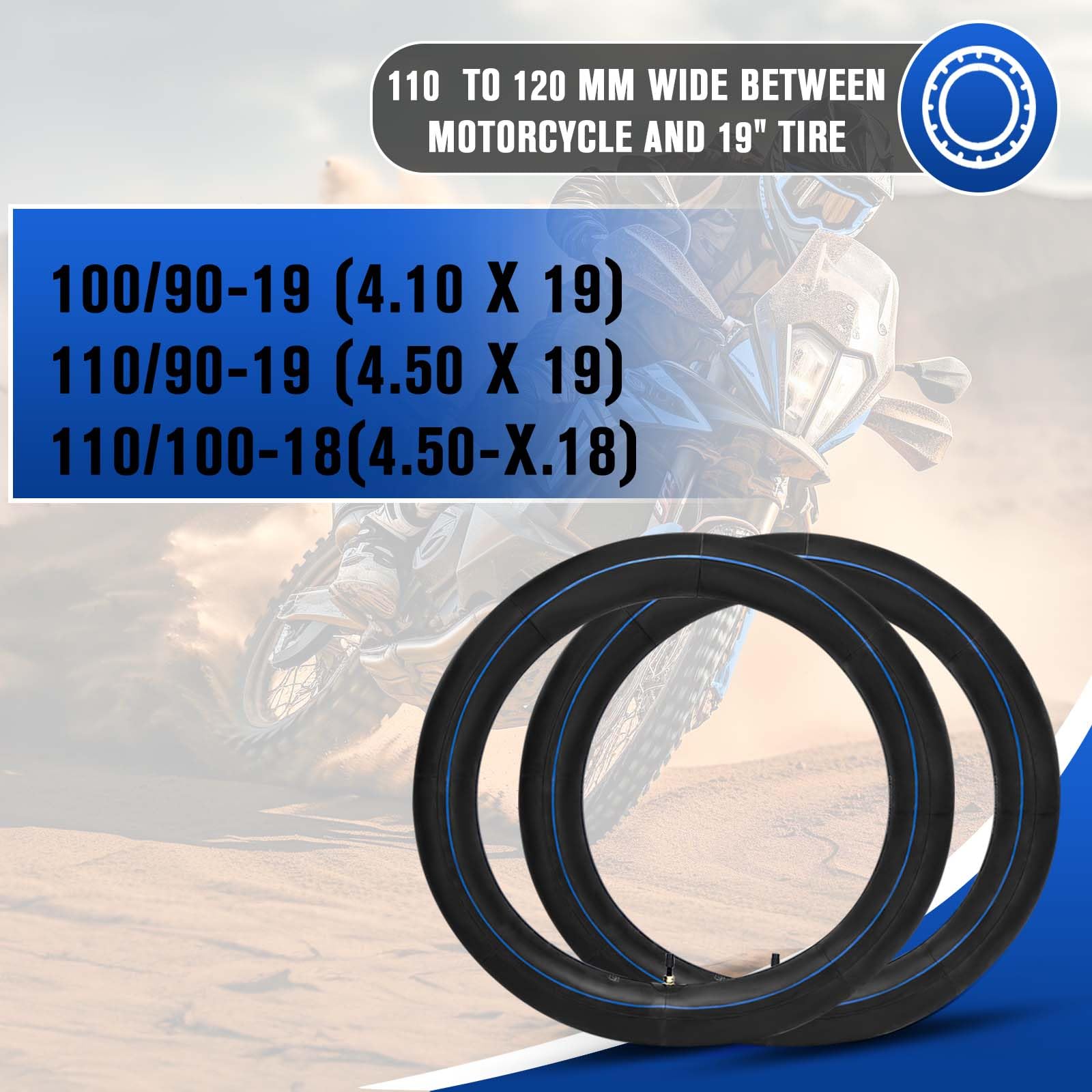 GDHSWJ 3mm thick butyl inner-tube offers durable puncture resistance for rugged terrains