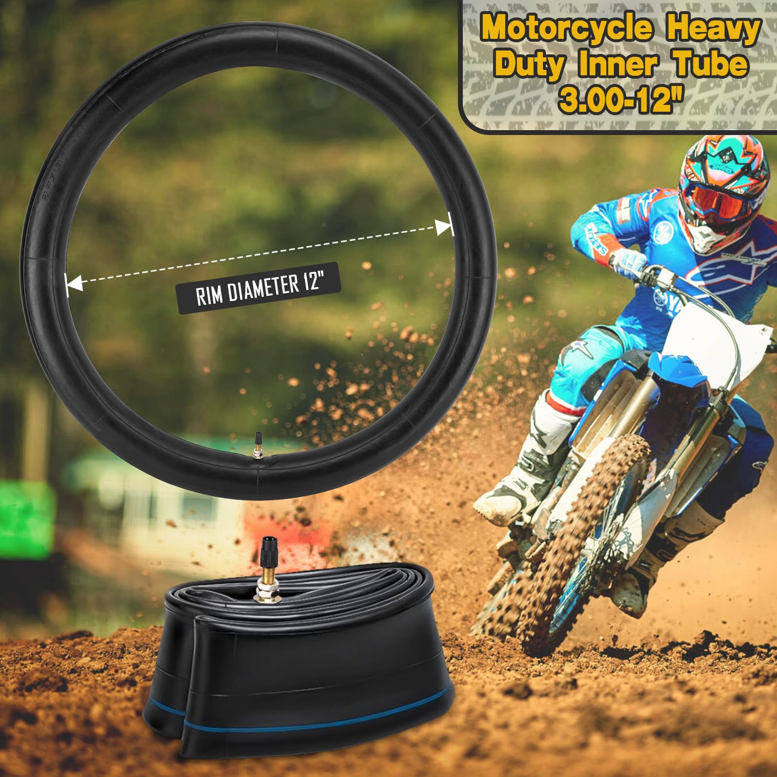 GDHSWJ heavy-duty TR4 valve inner tube provides reliable airtight performance.