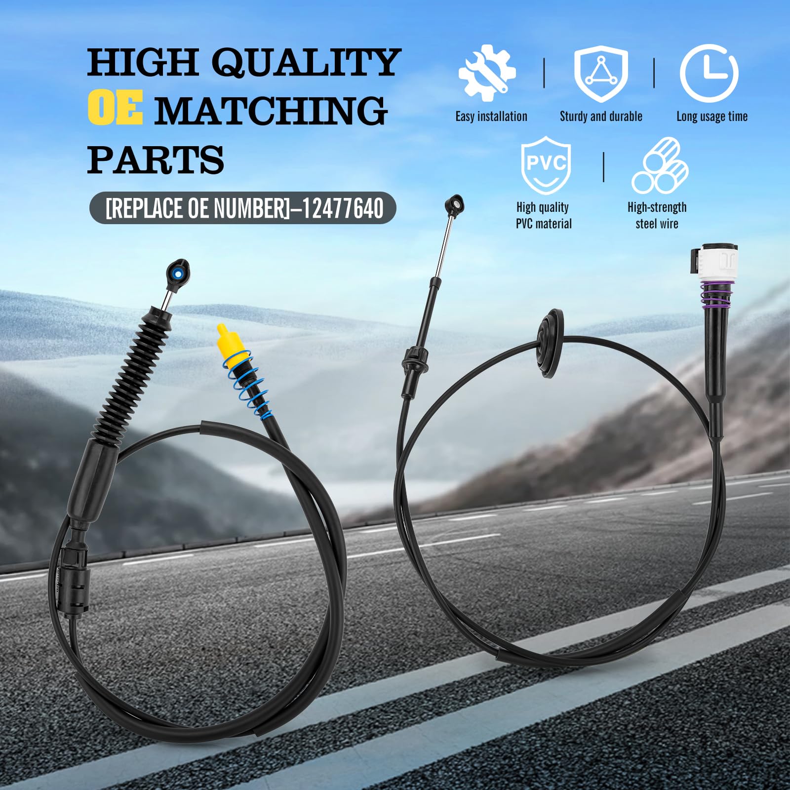 GDLIN gear shifter cable OEM match indicator for easy replacement