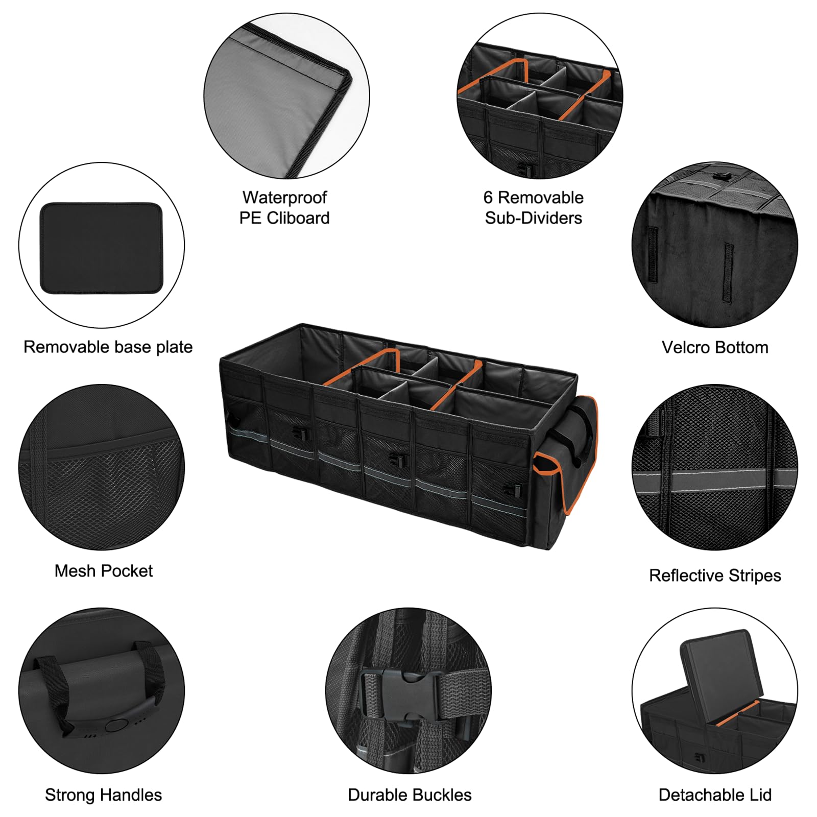GDNasist durable 600D polyester shell withstands daily use