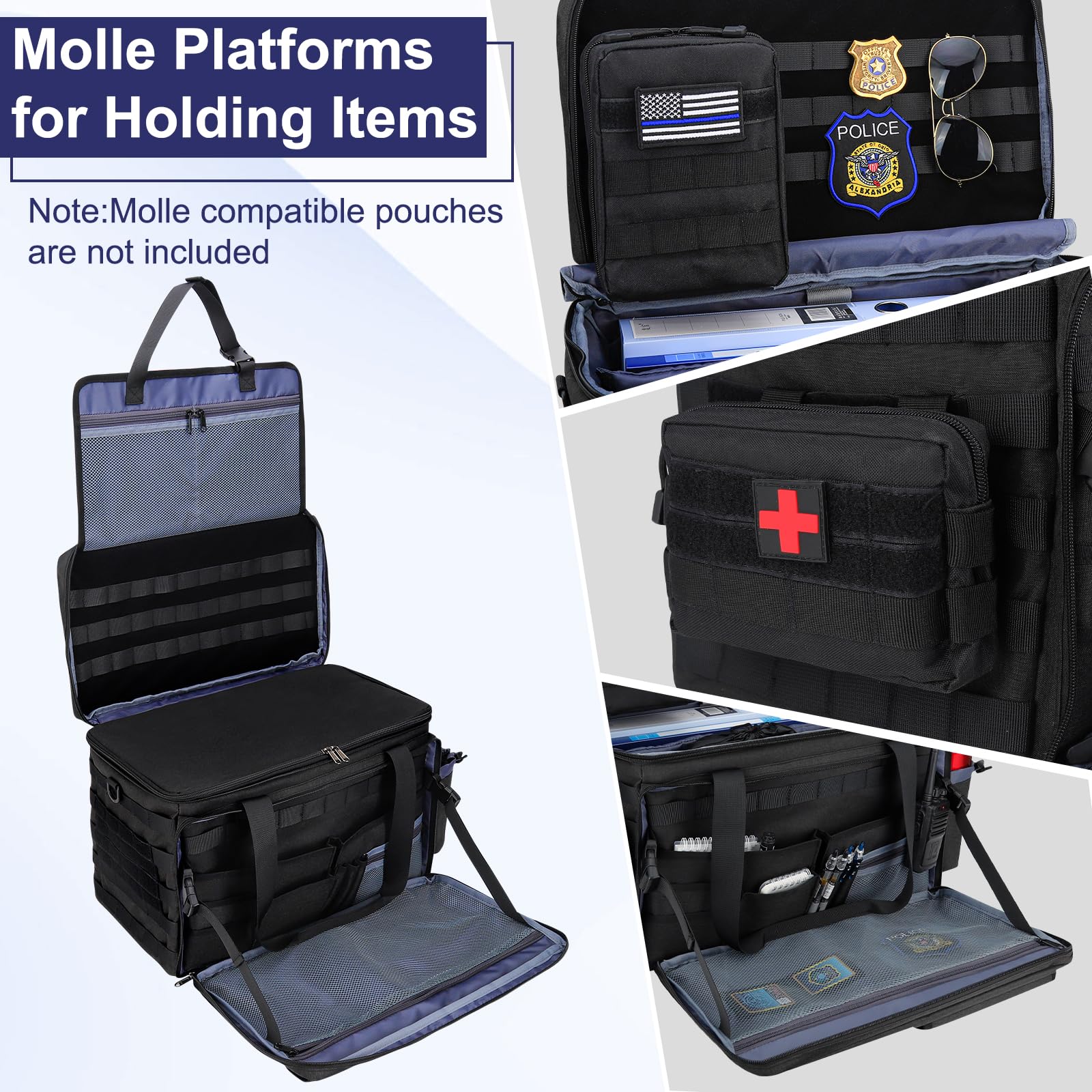 GDNasist duty bag removable dividers adapt to larger equipment