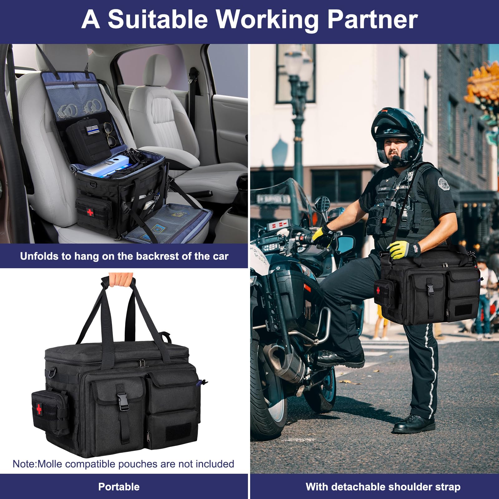GDNasist front-seat car organizer keeps essential tools within reach