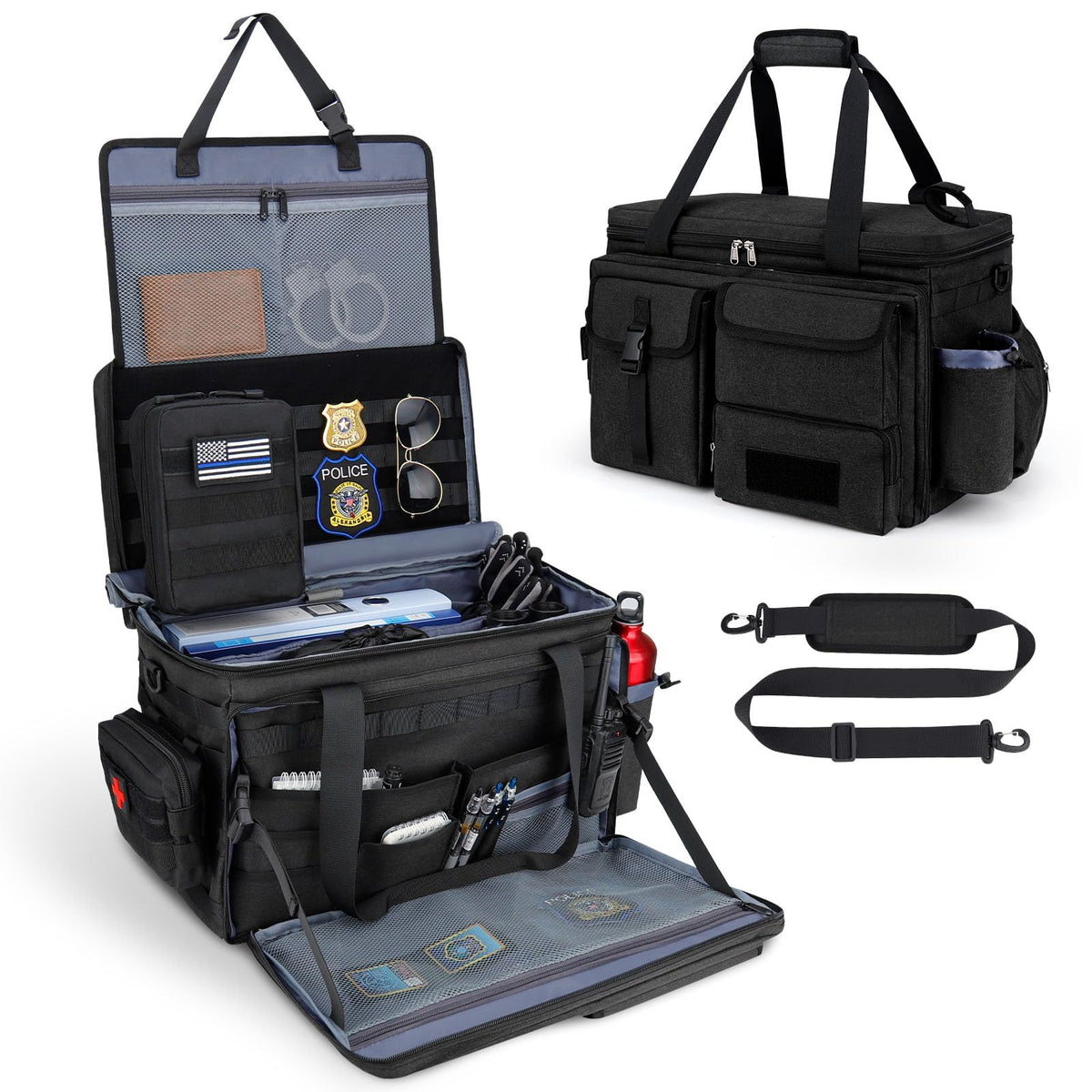 GDNasist Patrol Bag front-seat organization for quick gear access