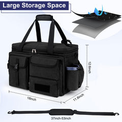 GDNasist police gear bag with MOLLE webbing for modular pouches