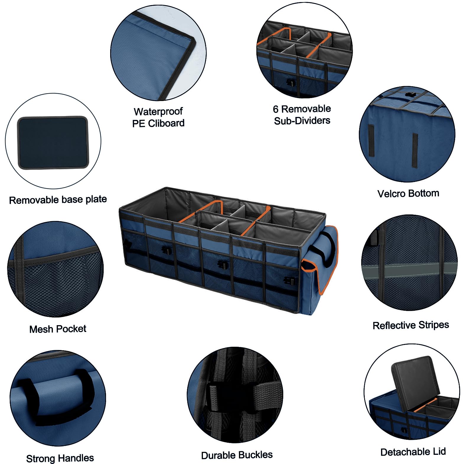 GDNasist portable organizer helps keep car tidy on road trips