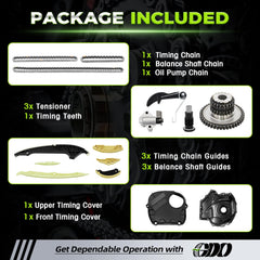 GDO EA888 balance shaft section emphasizing balanced performance for smoother operation