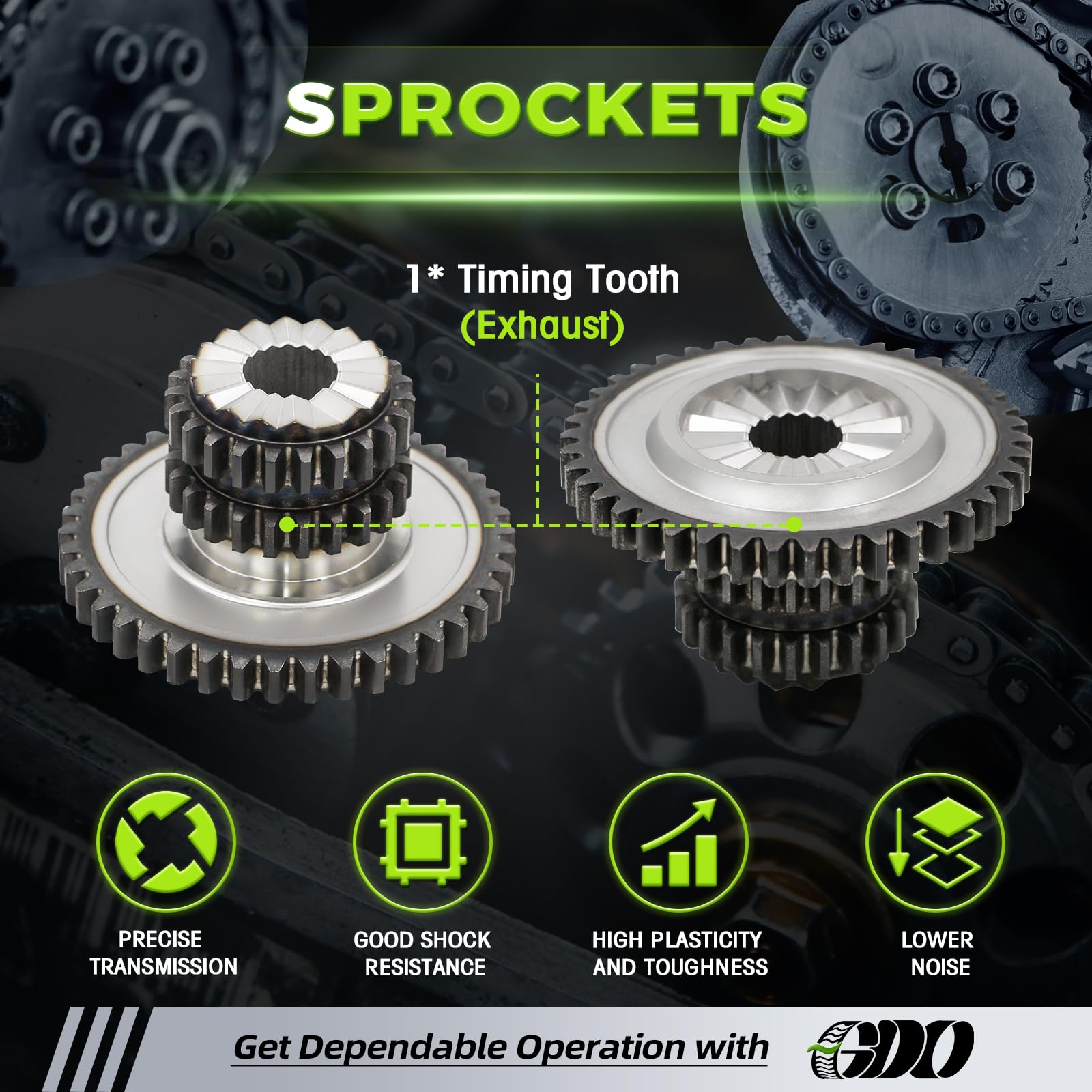 GDO EA888 upper front timing cover replacement for modern 2.0T engines