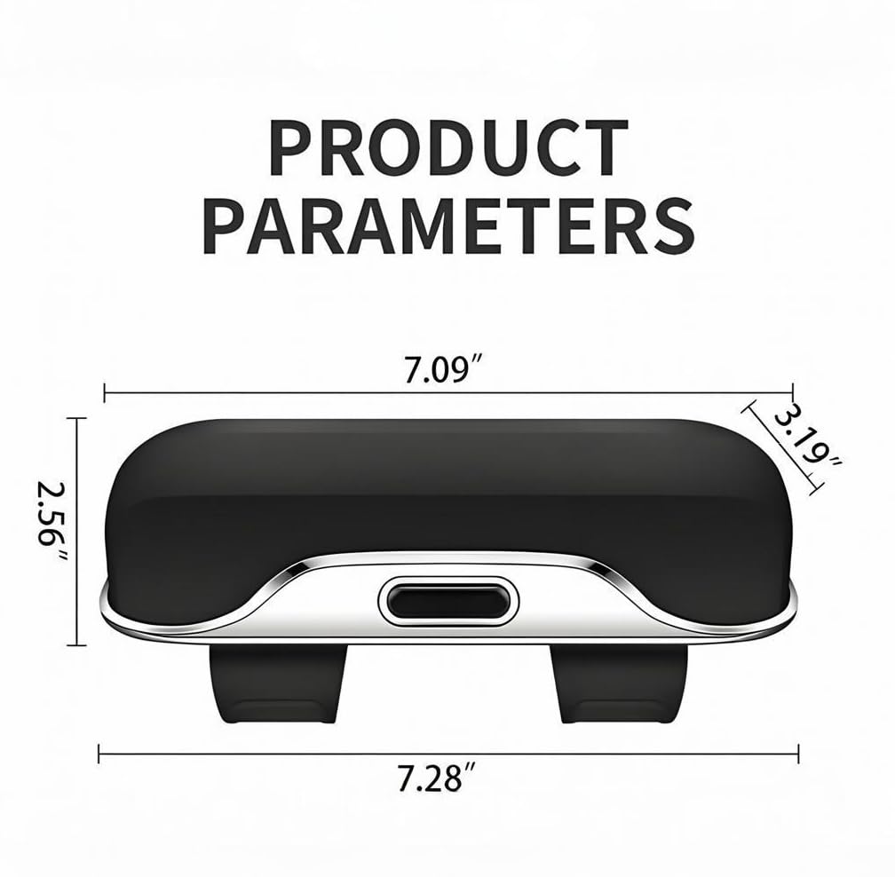 GDQ ABS-material outer shell with soft velvet lining for protection