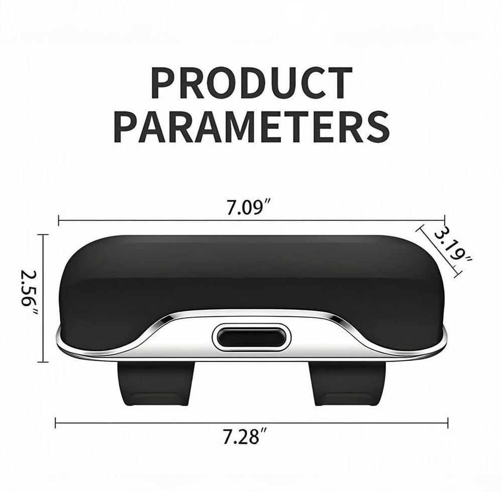 GDQ ABS-material outer shell with soft velvet lining for protection