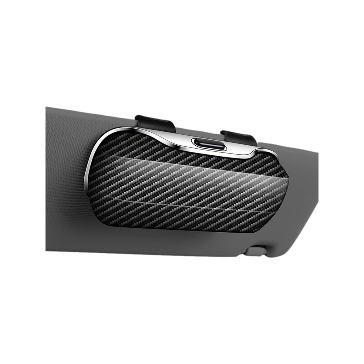 GDQ sunglass holder car visor clip securely stores eyewear for quick access.