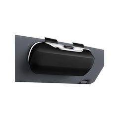 GDQ sunglass holder mounted under the car visor, clip design for easy access