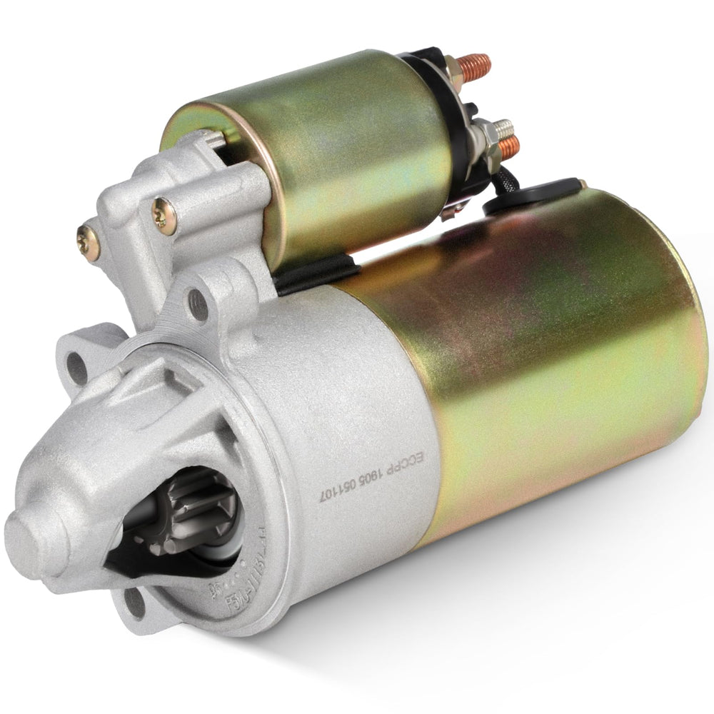 GDSMOTU starter motor front view for quick, reliable starts.