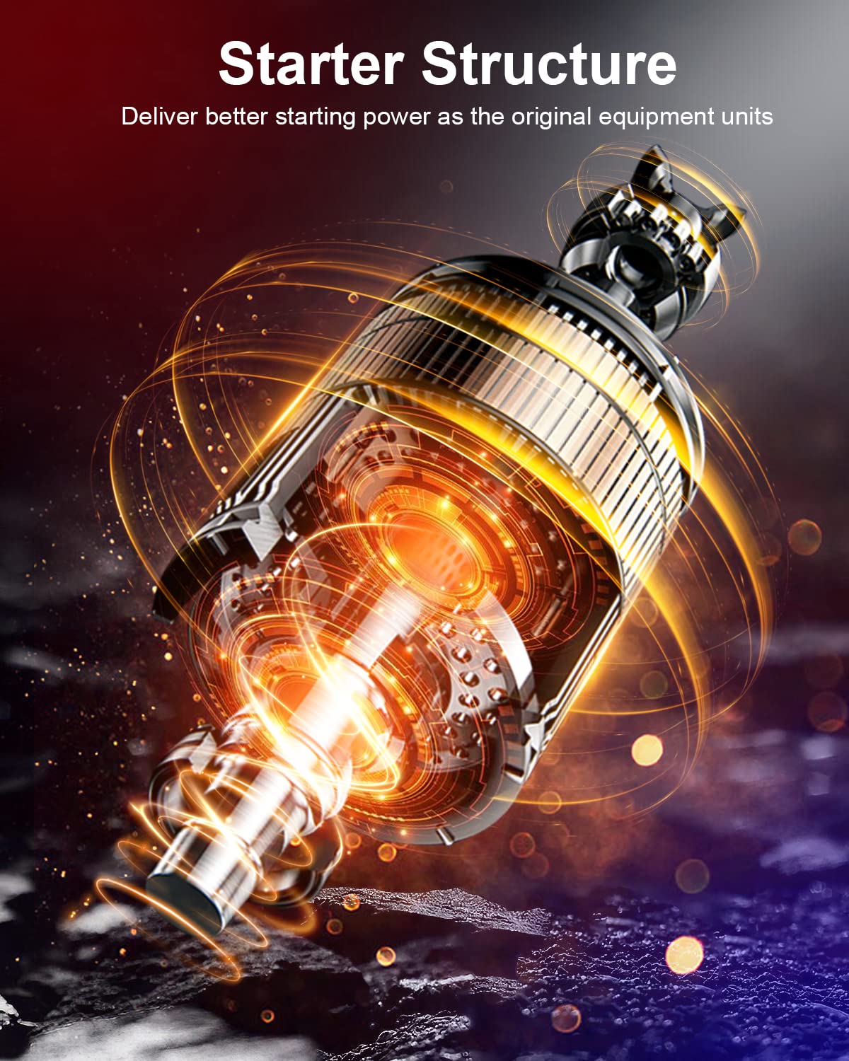 GDSMOTU Solara 3.3L starter ensures quick, dependable starts