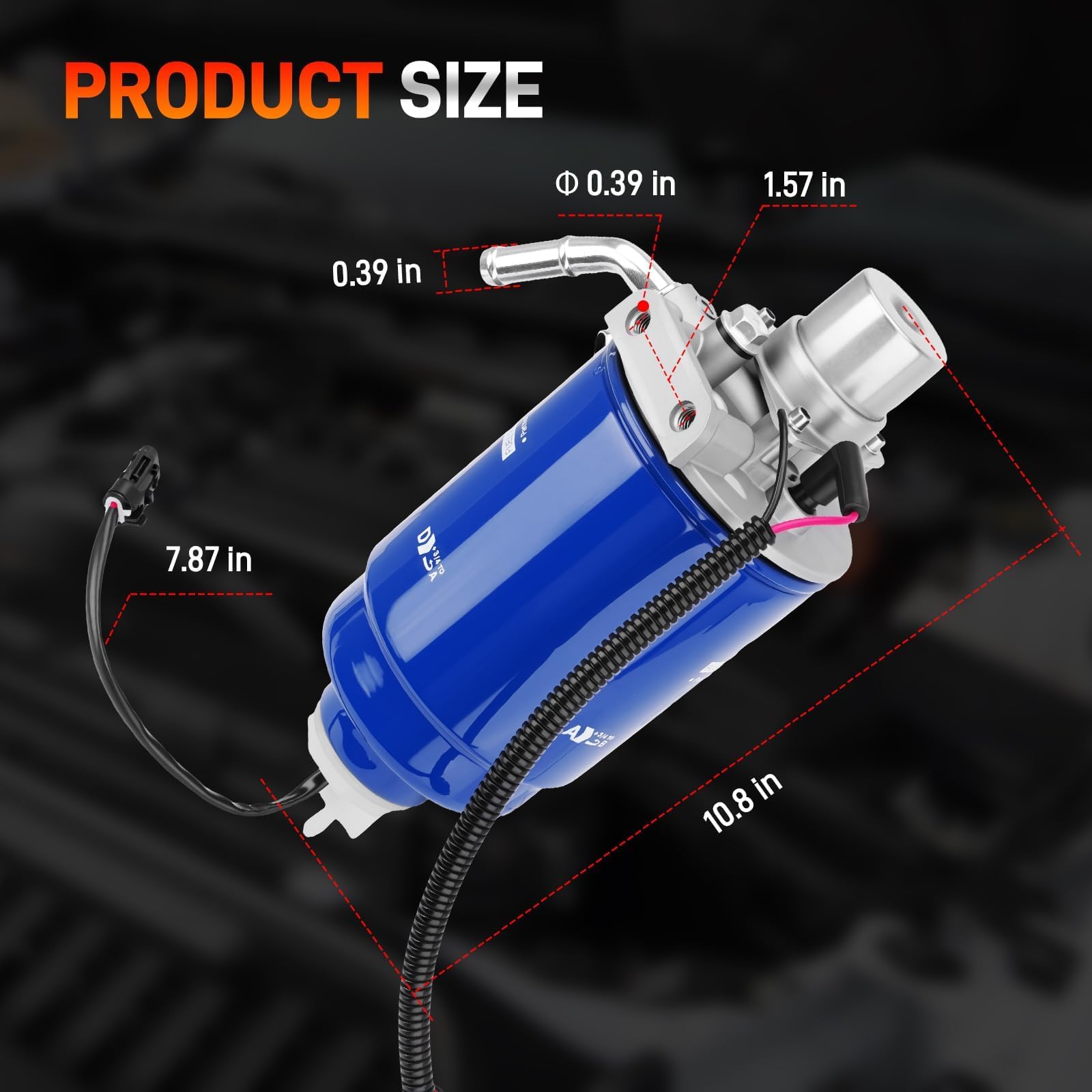 GDUKOP Duramax fuel housing assembly supports reliable filtration and smoother engine operation.