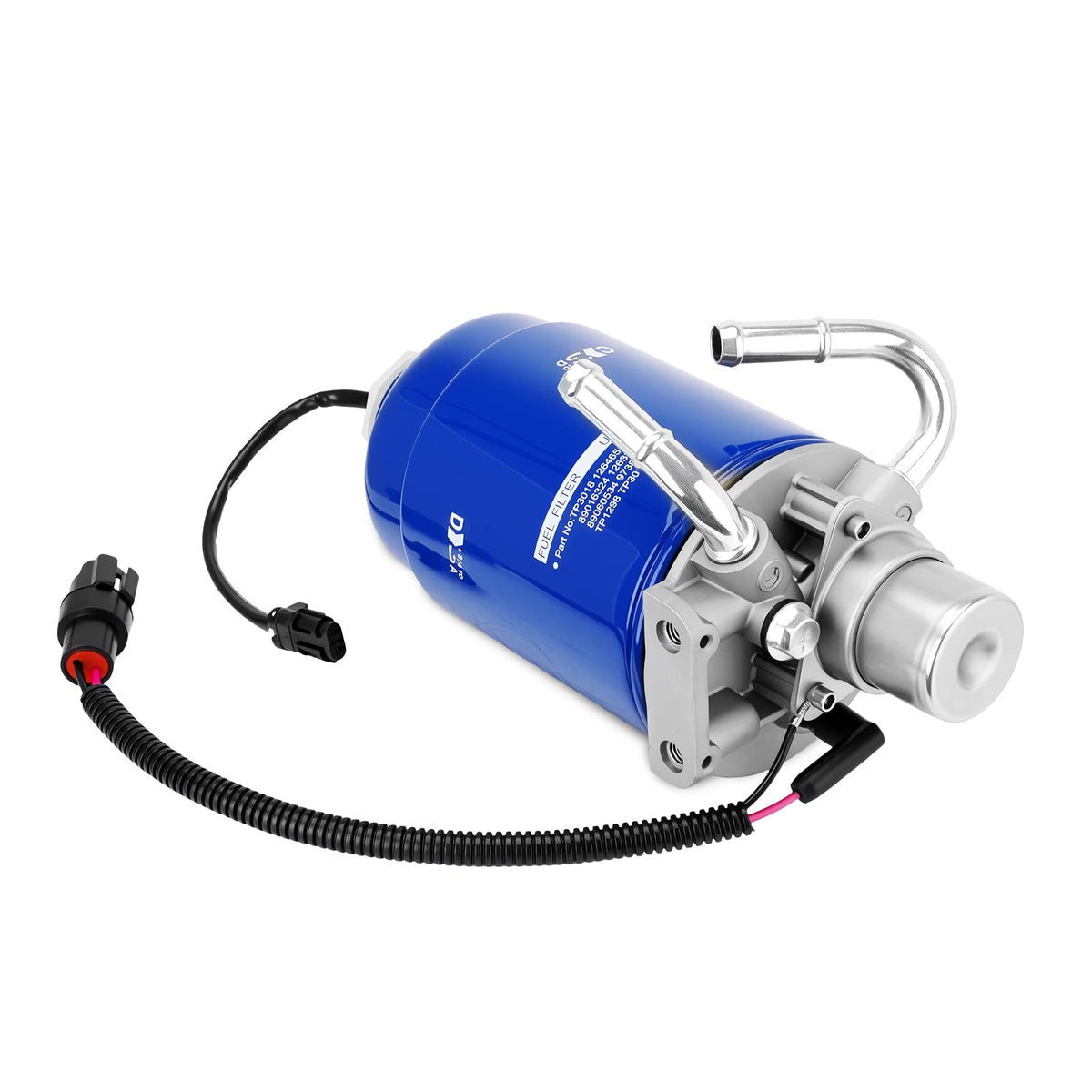 GDUKOP fuel filter housing for Duramax 6.6L with aluminum head improves filtration efficiency.