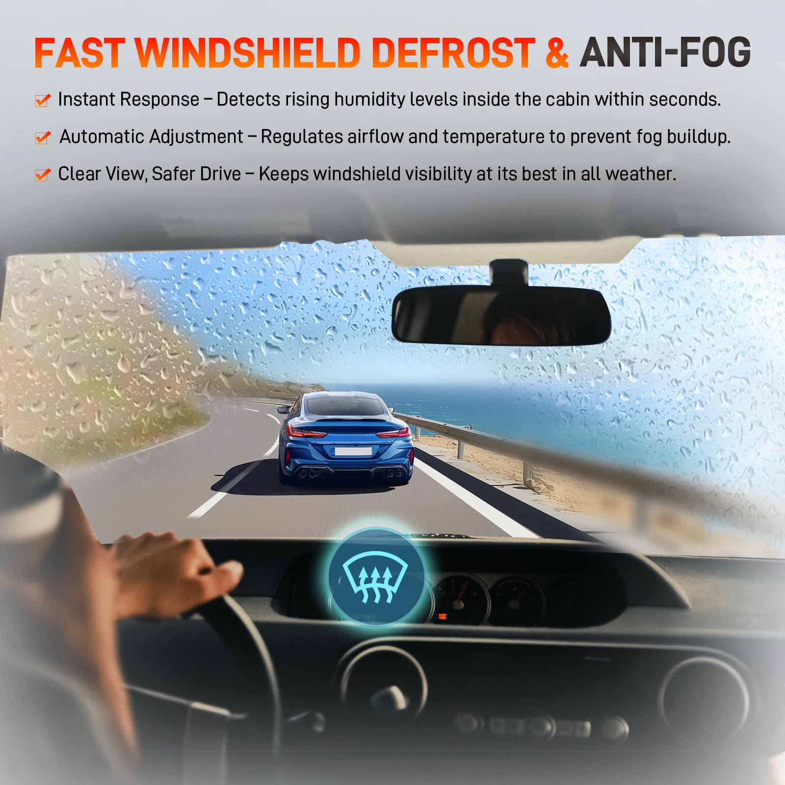 GDUKOP humidity sensor with durable connectors for long-term HVAC reliability