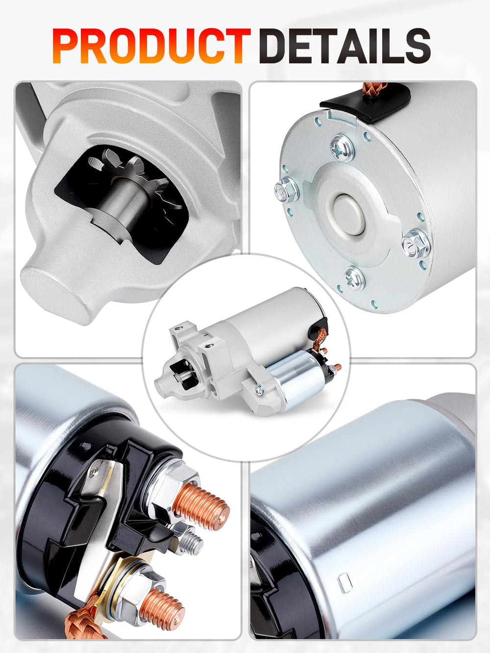 GDUKOP durable starter construction for long service life