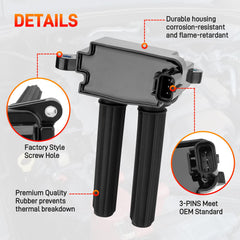 UF504 coil-pack in protective packaging for quick install.
