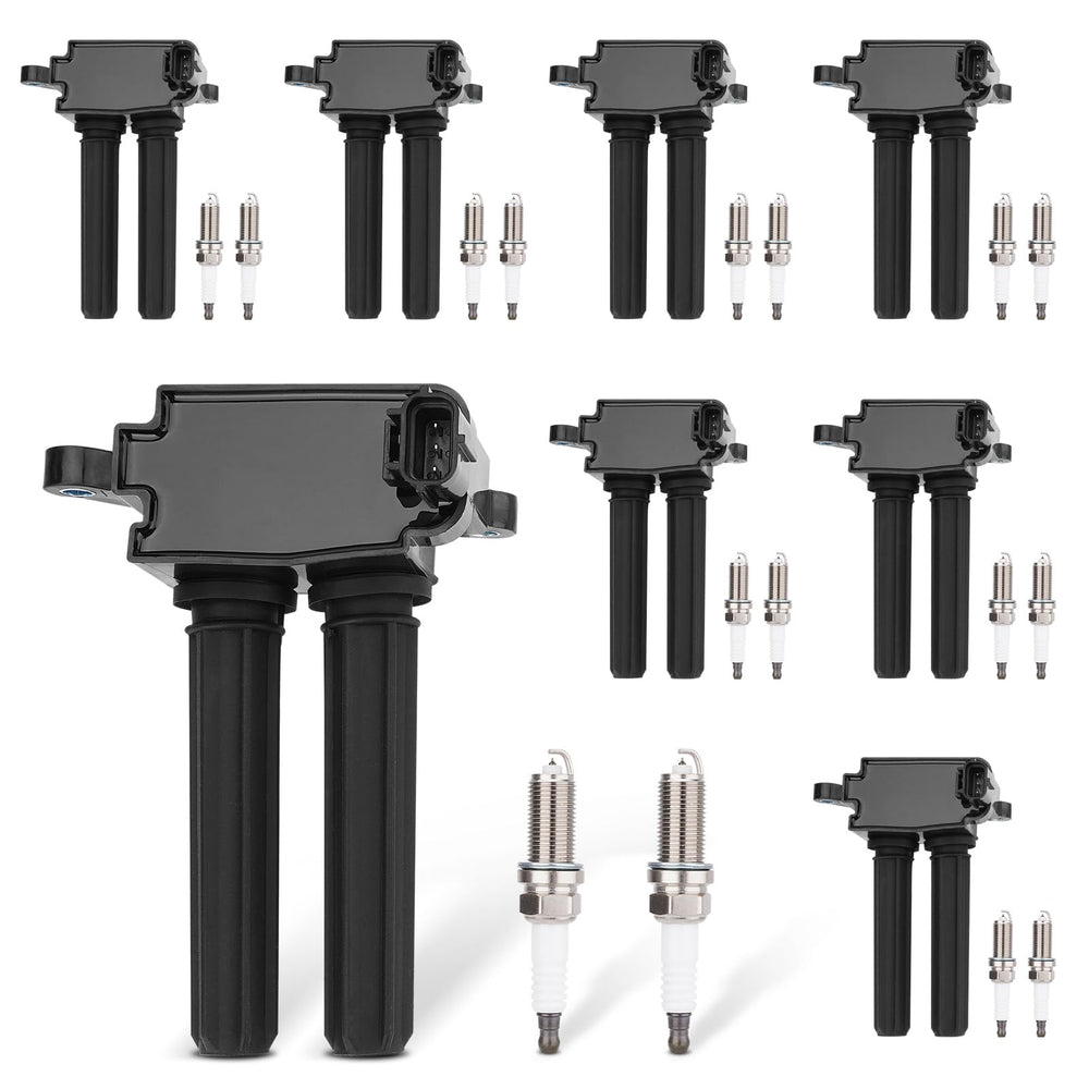 GDUKOP UF504 eight-coil set for 5.7L V8 Dodge and Jeep engines.