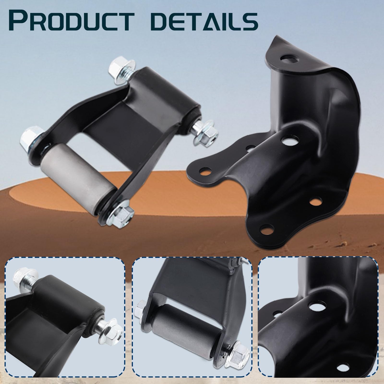Gdydi bracket and hanger assembly ensures precise fit for the shackle kit