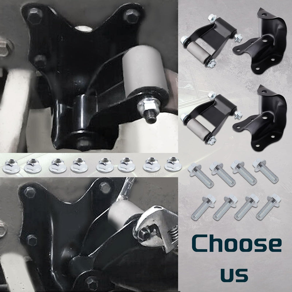 Gdydi kit contents include two shackle parts for easy installation