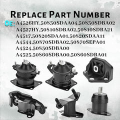 Gdydi engine mount A4525 side view showing fitment and form